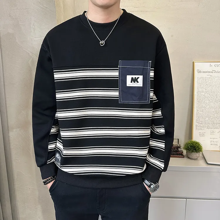 春秋季13青少年卫衣男孩12初高中学生打底长袖14大童潮牌帅气上衣