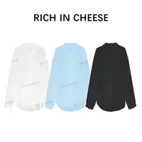 【清清】舒胡蕾 初恋白衬衫 垂感时尚基础百搭宽松白衬衫长袖上衣