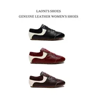 【女鞋】真皮2025新款成人鞋透气休闲女鞋单鞋NX2595