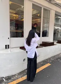 【仅支持48小时退换】在韩～东大门新款屁帘裤黑色显瘦