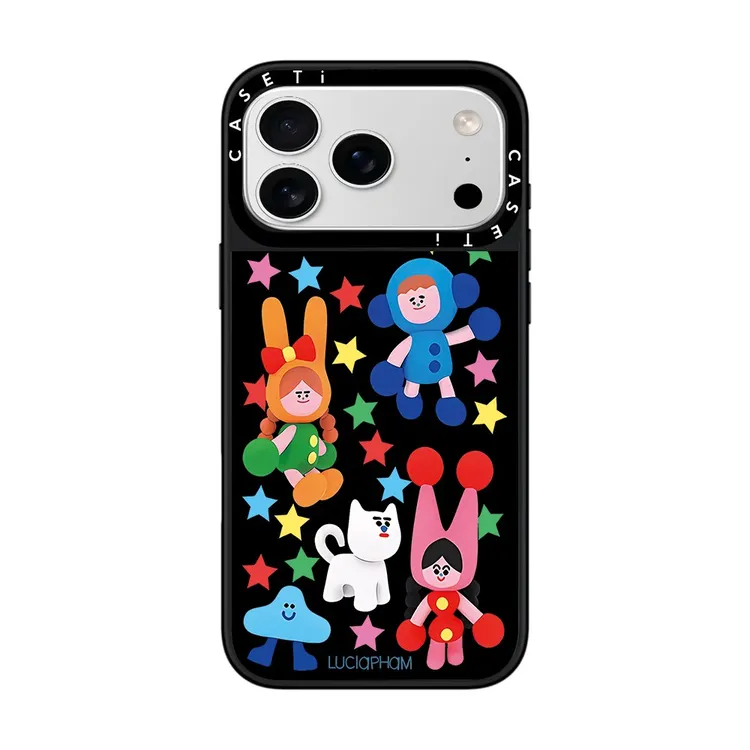 caseti联名Lucia Pham魔法少女和小动物适用于iPhone17ProMax/16P