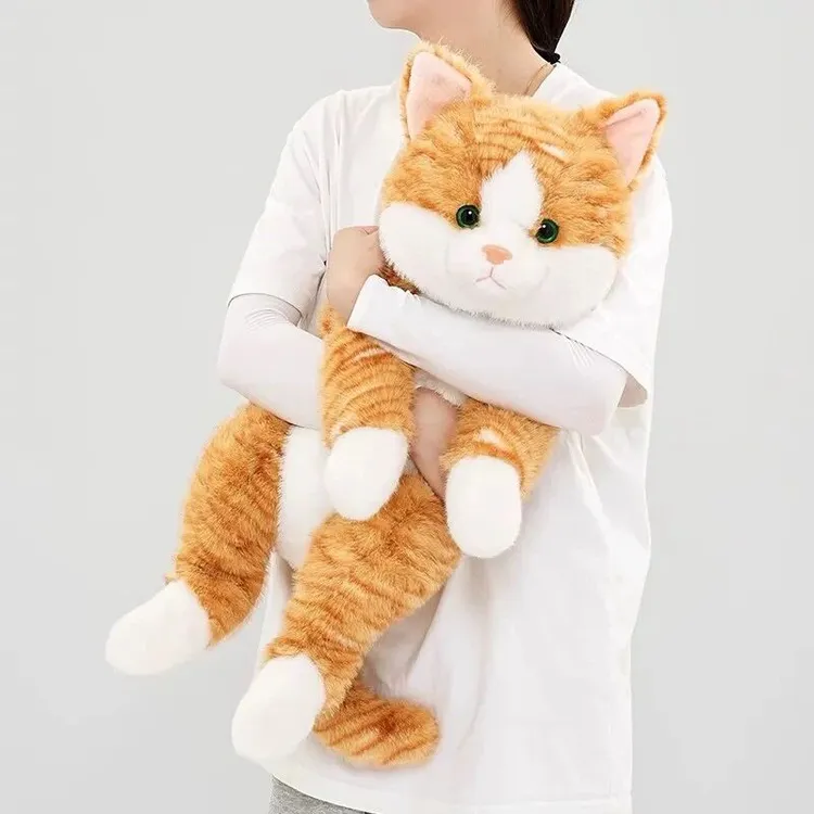 可爱仿真猫玩偶毛绒玩具陪伴抱睡猫公仔布娃娃抱枕送女生生日礼物