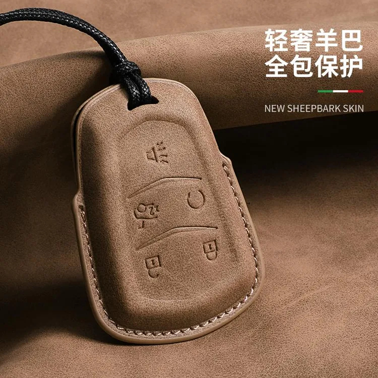 适用凯迪拉克钥匙套全包CT5/XT5/CT6/XT4/XT6/CT4车锁匙保护壳扣