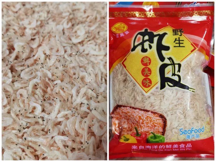 淡干虾皮非无盐海米虾米500g新鲜干货虾皮粉即食宝宝非特级50