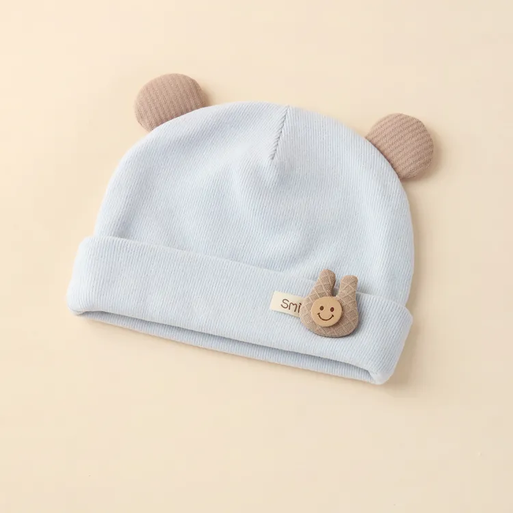 宝宝帽子秋冬季外出6到12个月小月龄男宝护囟门帽洋气可爱外出帽