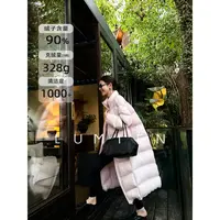 【LUMIEN】“陪你过冬”极简风中长款加厚保暖90绒子鹅绒服LX4JWW108
