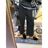 冬显瘦百搭加绒加厚休闲羊毛直筒裤