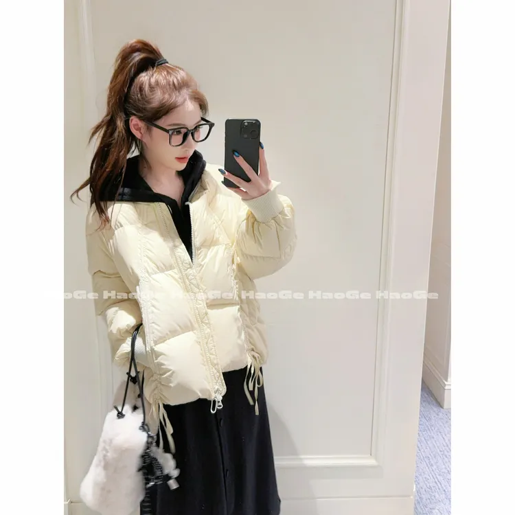 浩哥严选●羽绒服预HGQ5YRF4117A时尚短款秋冬休闲显瘦纯色保暖款