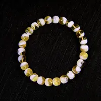 蜜蜡手串尺寸7.6MM重6.93克