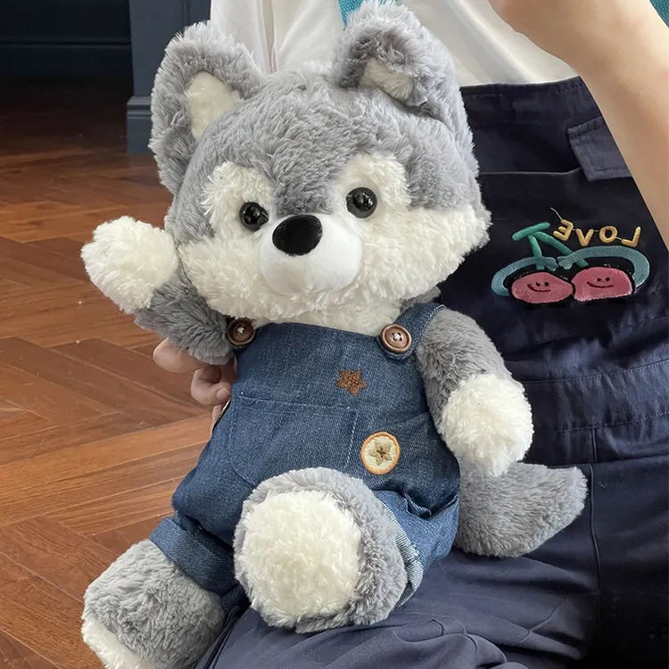 正版跑跑狼玩偶毛绒玩具睡觉抱枕娃娃六一儿童节生日礼物送女孩