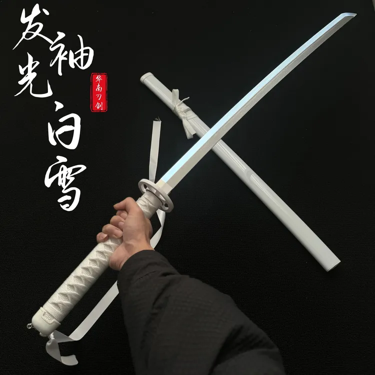 动漫周边发光袖白雪cos表演索隆三刀秋水阎魔和道一文字发光带鞘