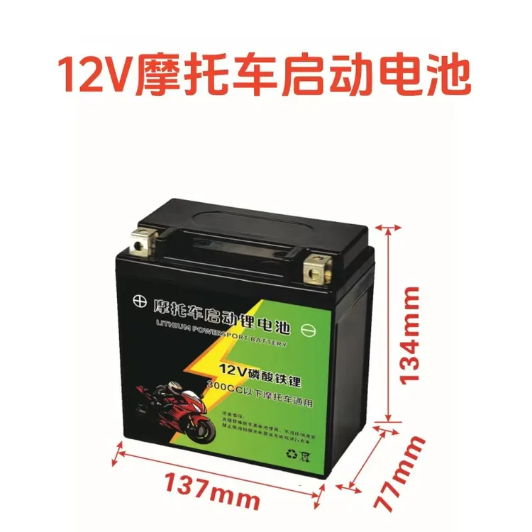 【正品高性能带保护】12伏摩托车启动电瓶（300cc以下摩托通用）