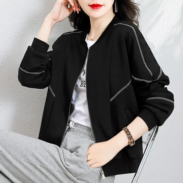 欧货美式时尚短款外套女2025早秋季新款小个子减龄洋气休闲夹克潮