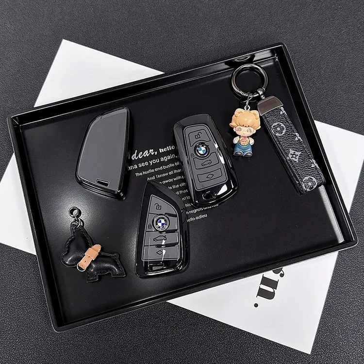 新款宝马3系钥匙套1系i3三系5系x2车2系x1 x3五系男女525壳ix3扣