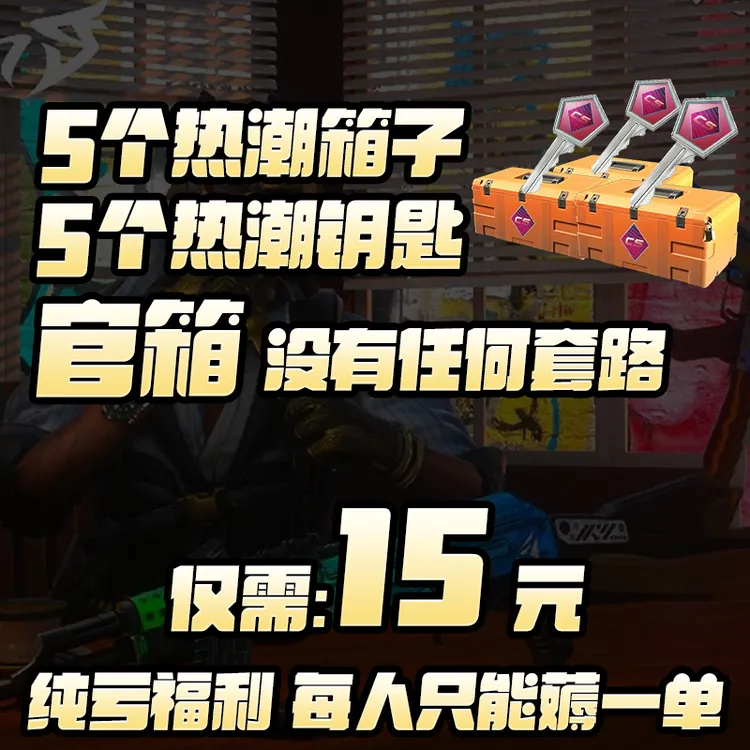 热潮CSGO5套箱子5套钥匙商品图