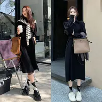美洋MEIYANG【周天特惠日】比利弗连衣裙 风衣式系带直筒衬衫裙