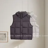 穿搭层次感 简约百搭休闲气质立领坎肩叠穿马甲外套XR-263739