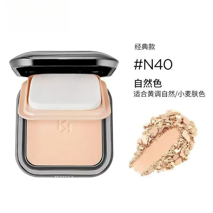 粉饼干湿两用定妆粉持久遮瑕不掉粉光彩遮瑕清爽润颜遮瑕脱妆卡粉