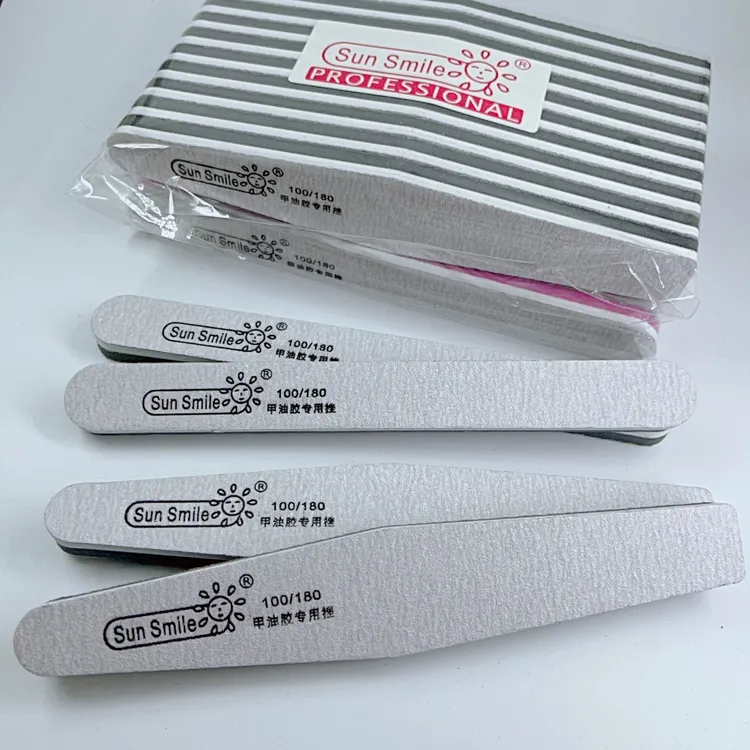 美甲两用搓条双面砂条修甲工具打磨修型海绵挫