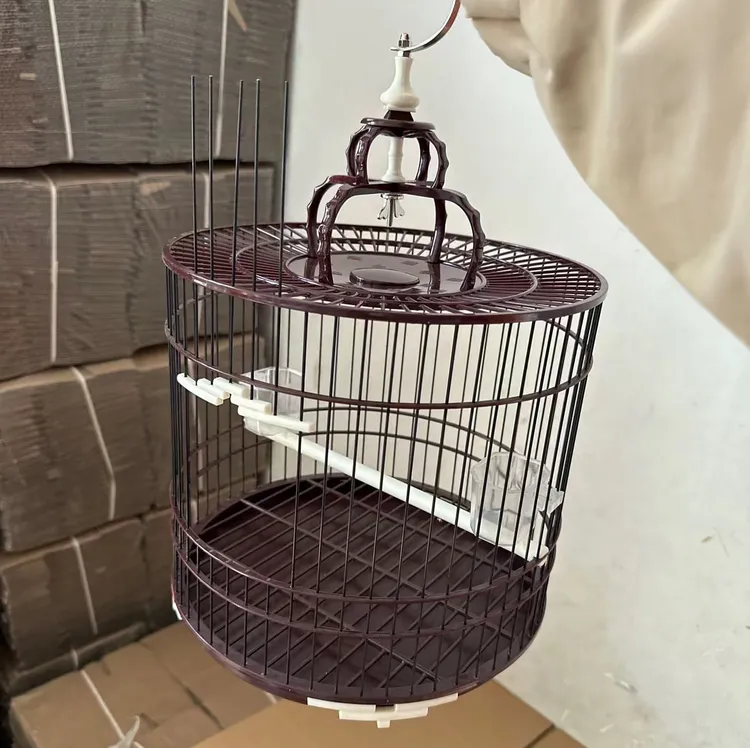 鸟笼圆笼265直径 靛颏 丝雀 虎头凤 麻料等等通用型