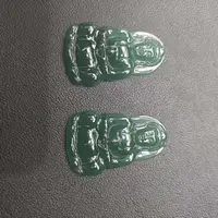【玉经纶】170546/Q49-天然A货翡翠吊坠-多样性发其一