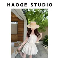 浩哥严选●初夏私服C5TZ4941A上衣+半身裙预纯色甜美气质小众设计