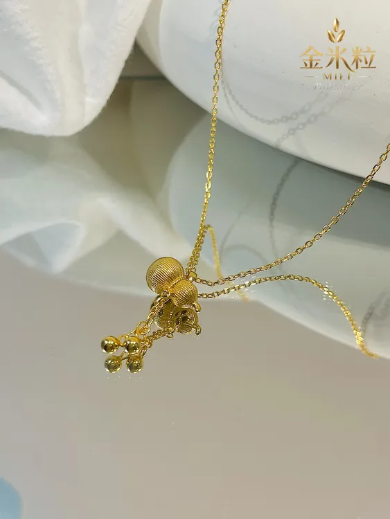 坠链均925银 【米粒|MILI】925银5G葫芦套链