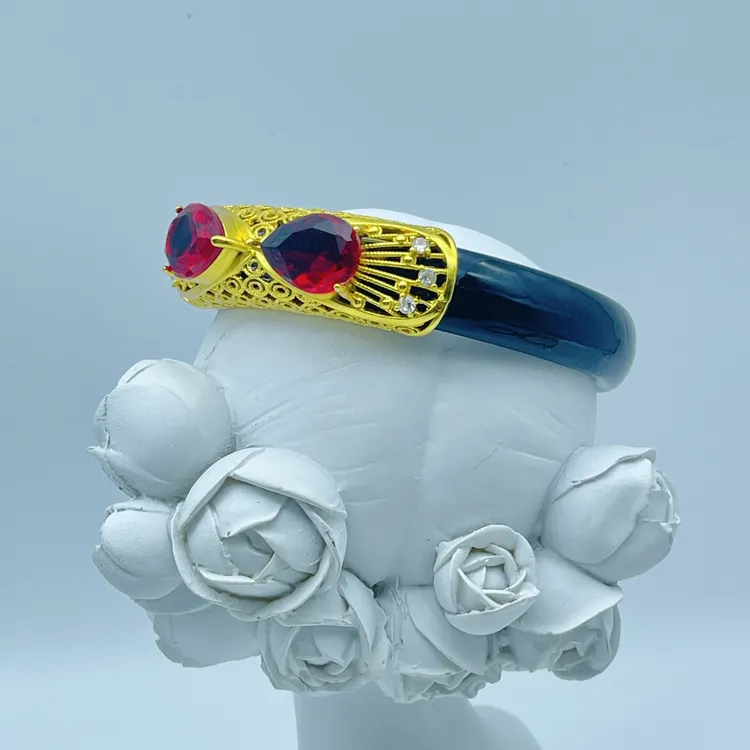 合金珐琅手镯 中东摩洛哥民族风格手镯