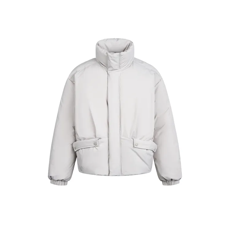 ESEWRD冬季氛围感90白鸭绒保暖羽绒服男女宽松休闲高级感加厚外套