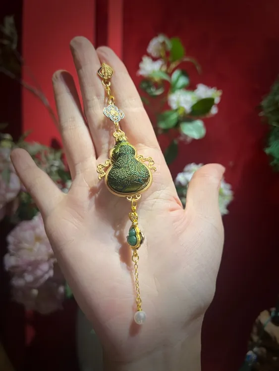 双面葫芦新中式衣服饰品扣