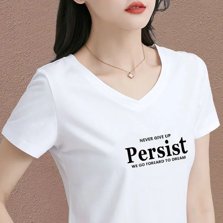 2025年女士t恤短袖薄款洋气夏天新款多巴胺休闲运动大码宽松上衣
