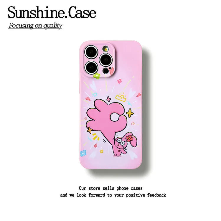 OK兔兔软壳适用苹果oppo华为vivo小米手机壳防摔全包ins