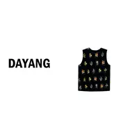 【DAYANG】百变小花 窗花系列重工彩色花卉刺绣小马甲