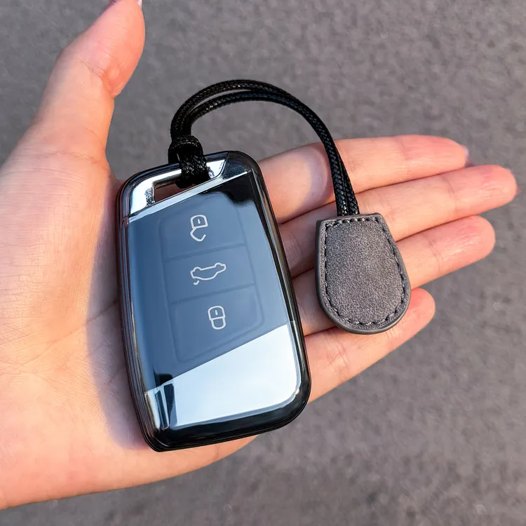 大众速腾钥匙套高尔夫车迈腾帕萨特cc途岳宝来探岳id3包扣保护壳