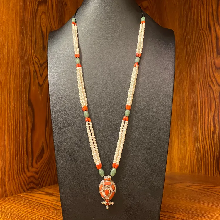 吊坠925银布艺 M48 尼泊尔纯手工进口  纯银水滴卡乌 大人小孩