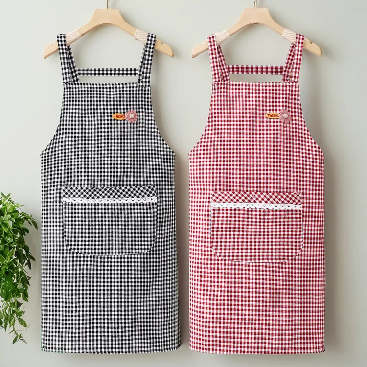 广告围裙定制干活厨房家用工作服女餐饮上班专用防尘女款防水厨房