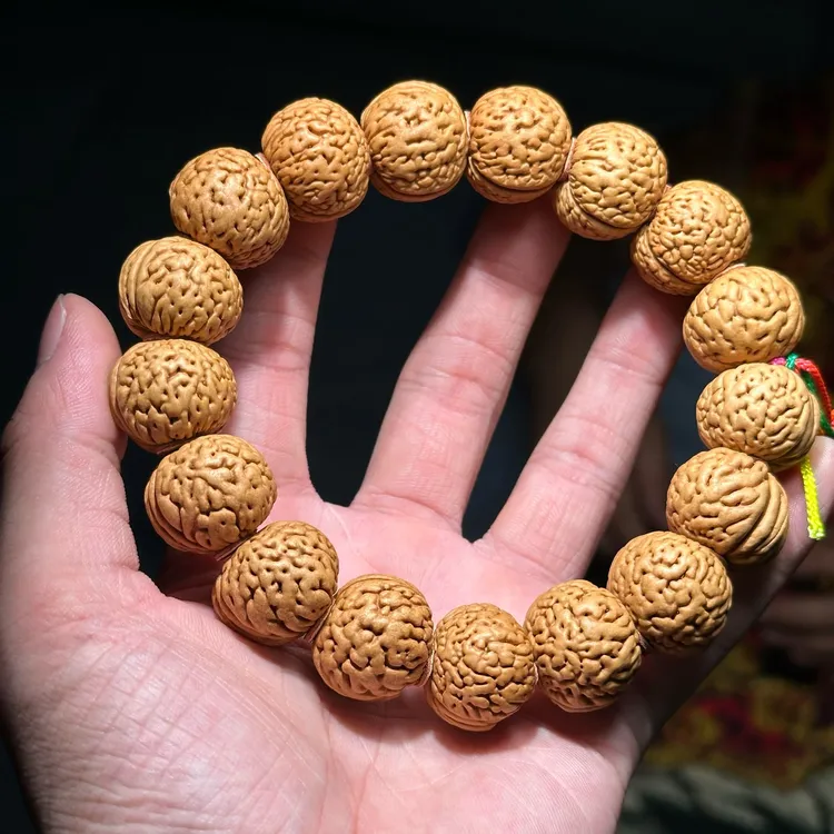 桃核珠串精品苹果园桃核 尺寸可选