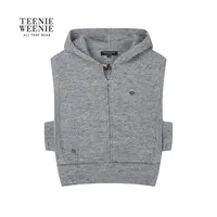 TeenieWeenie小熊25秋冬新款气质优雅质感连帽开衫TTKN258TW1B