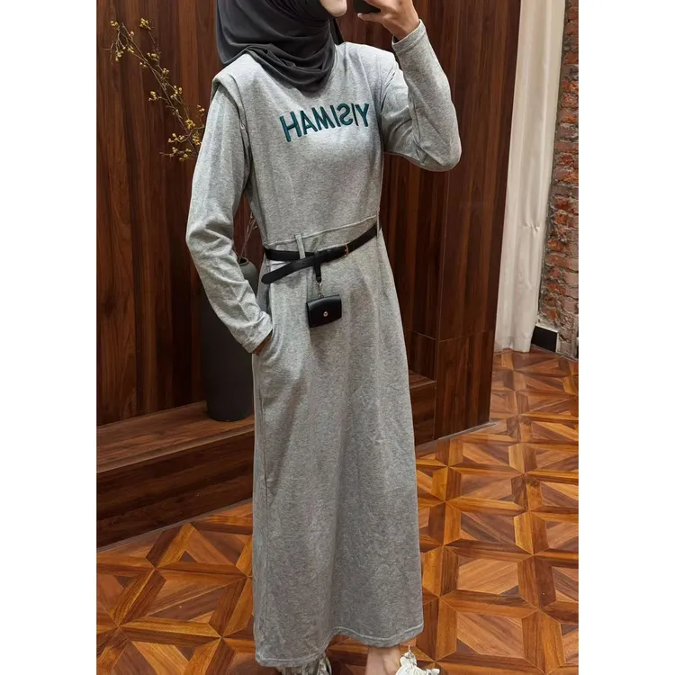 乙丝玛腰包卫衣裙升级款字母设计时尚百搭宽松显瘦气质25新款