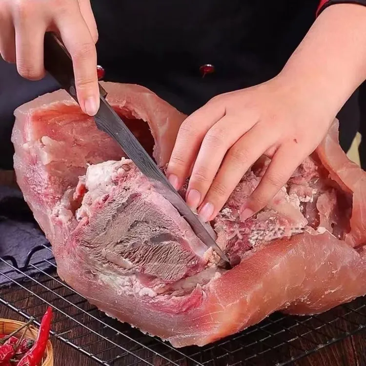 清真新鲜黄牛牛头肉精修去毛去骨可多种方式烹饪