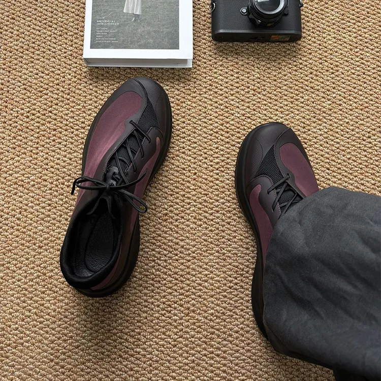 户外徒步运动鞋白色慢跑鞋软底休闲鞋夏季透气网鞋男款平步赤足鞋