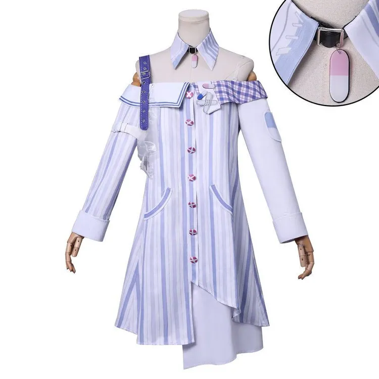 无限暖暖实验奇思cos服实验奇思洛丽塔女仆装cosplay动漫角色服装