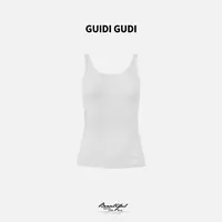 GUIDI GUDI【如初见】慵懒无袖针织背心/黄加蓝