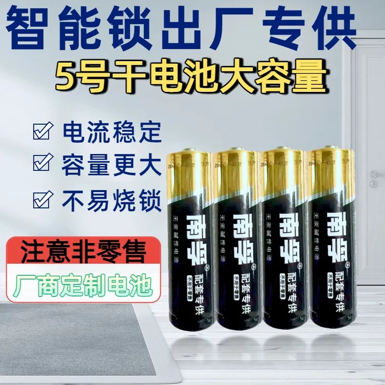 智能门锁型号专用防漏大容量保护超待机玩具车遥控器干电池组产品