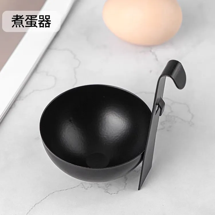 煎荷包蛋神器不锈钢挂耳式勺子早餐溏心蛋鸡蛋模具快速蒸水荷包蛋