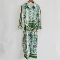 【连衣裙】高档连衣裙设计感时装女装服装2176[GYSS]Q