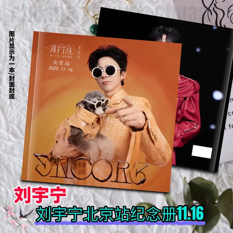 刘宇宁86首歌摩登兄弟歌词本真集画册周边应援生日礼物明星