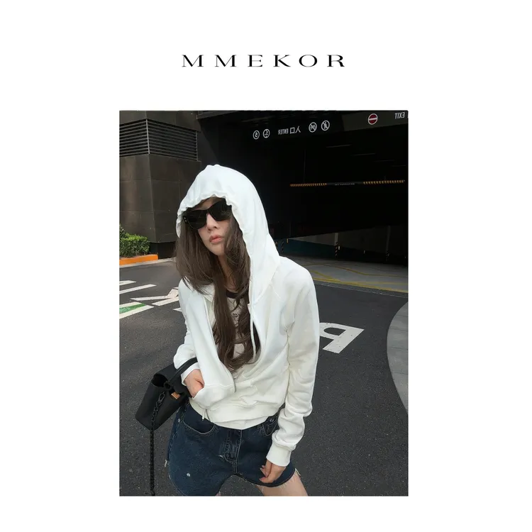 MMEKOR“来电卫衣” 2025新款活力常青藤休闲百搭外套 30155