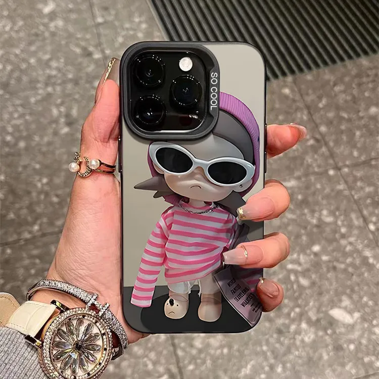 墨镜嘎子姐适用苹果16/15手机壳iphone14Promax17/13软12防摔11x