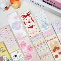 【坠入梦境】原创ins可爱长条便签本单面无粘40张120g纸张55x125mm